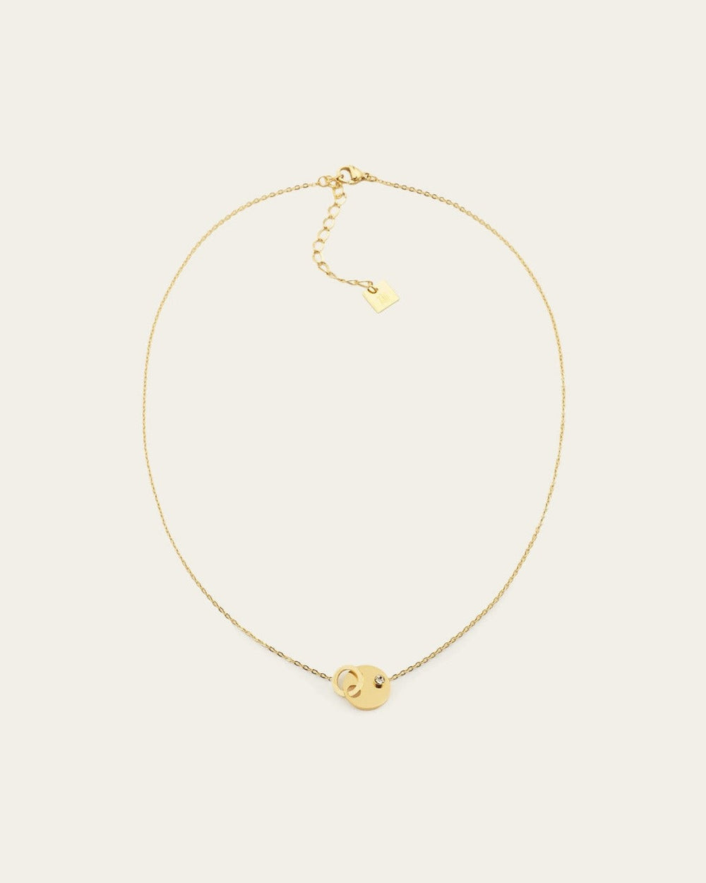 Collier Domino (Acier doré)