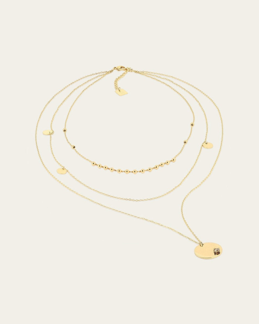 Sonia Necklace (Gold-plated steel)