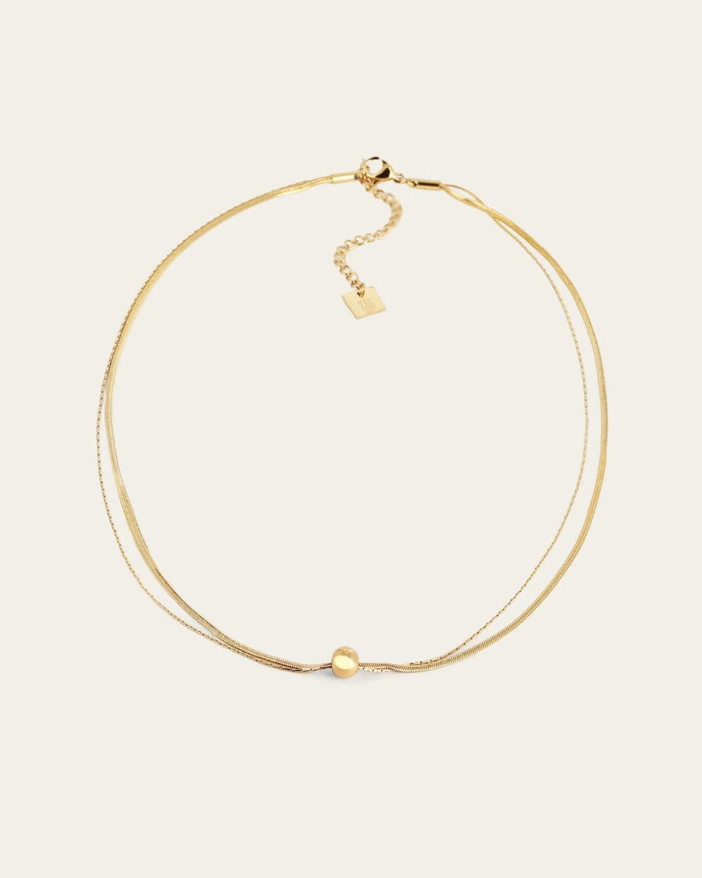 Pepita Necklace (Gold-plated steel)