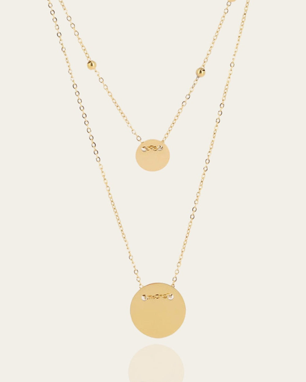 Collier Emile (Acier doré)