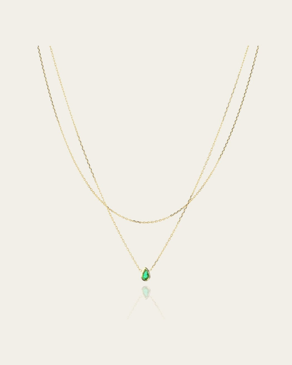Carole Necklace (Gold-plated steel)