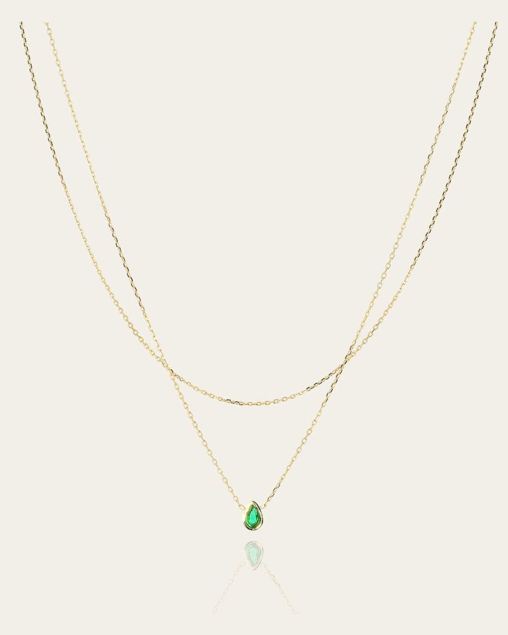 Carole Necklace (Gold-plated steel)