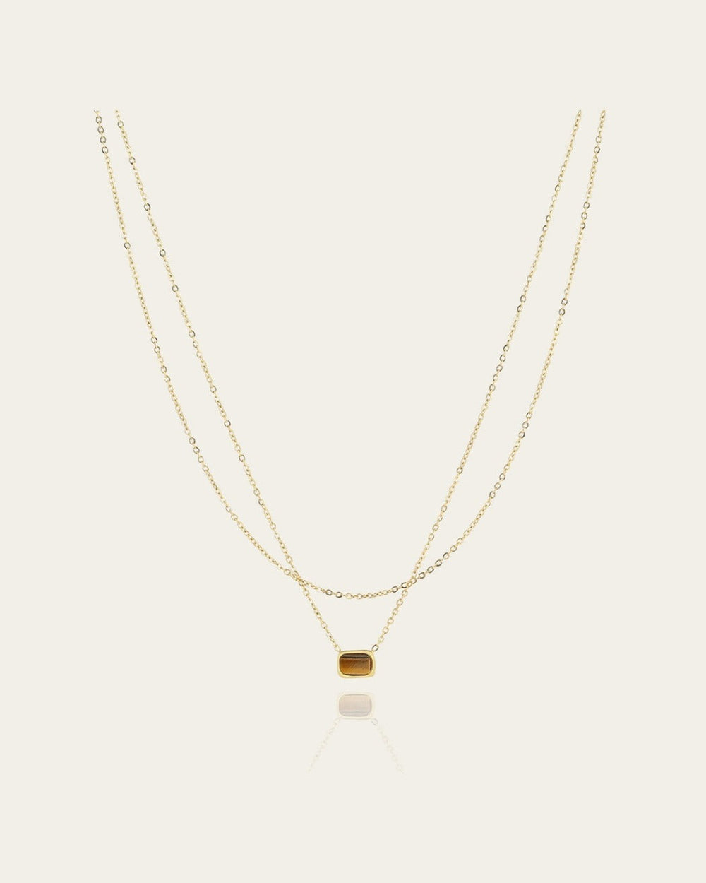 Collier Deauville (Acier doré)