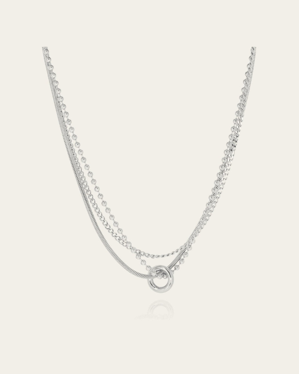 Iguazu necklace (Steel)