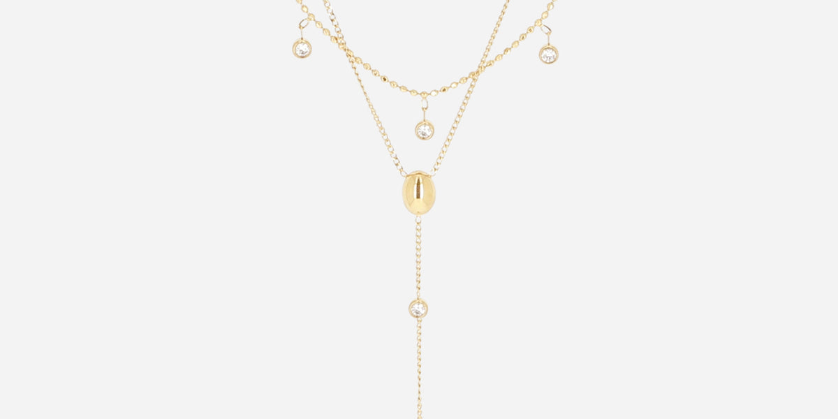 Collier Dilbana (Acier doré)