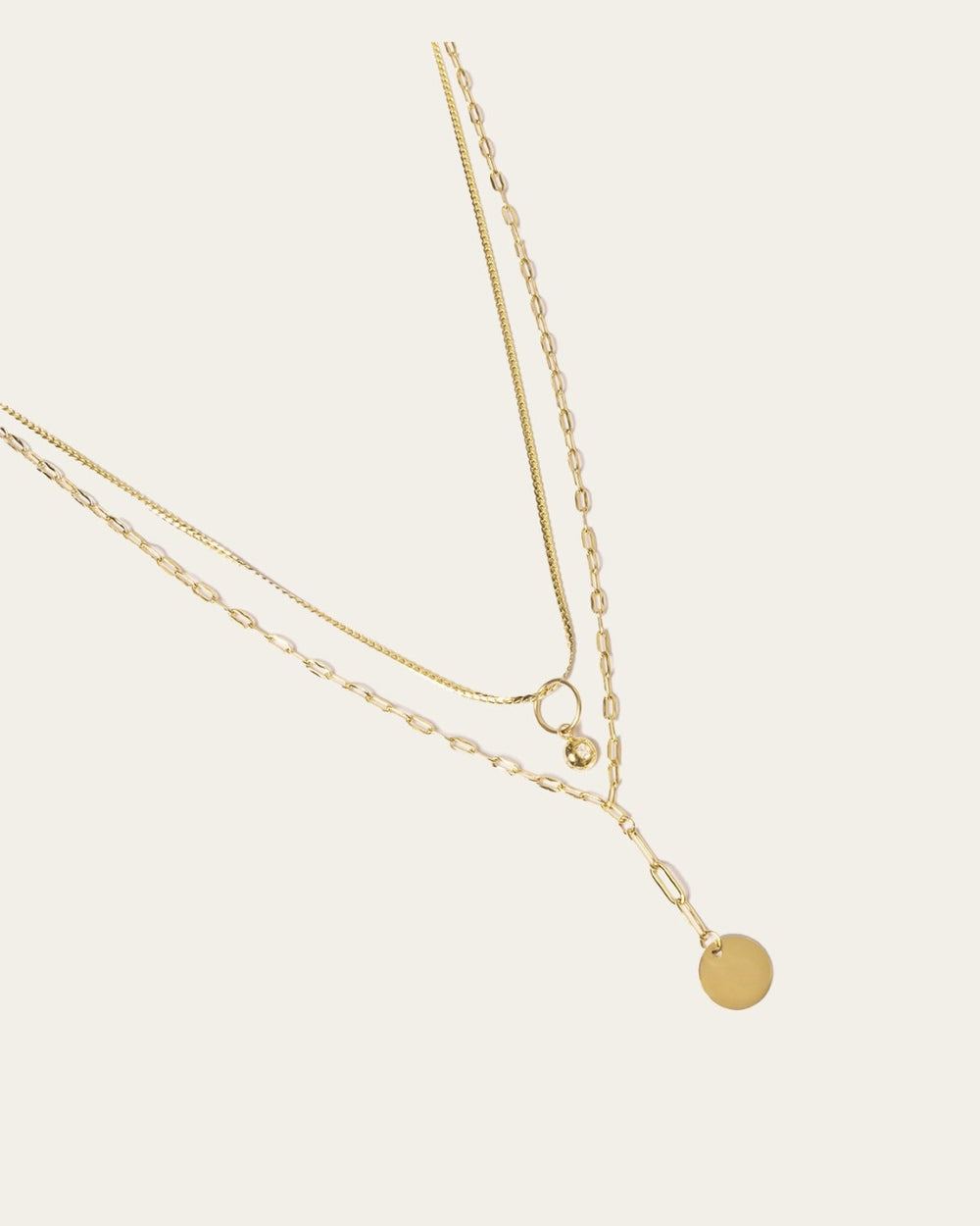 Collier Fretia (Acier doré)