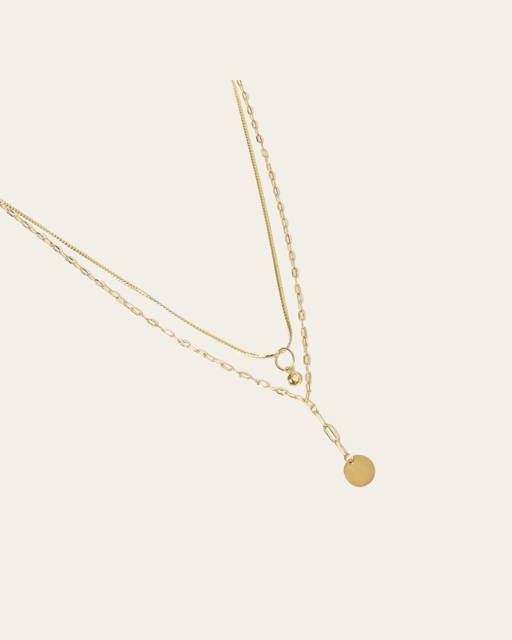Collier Fretia (Acier doré)