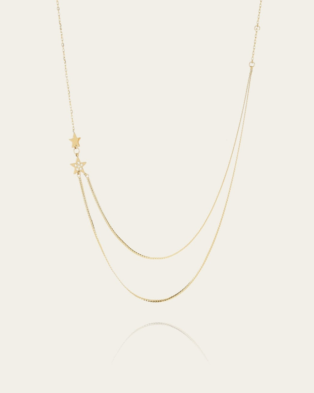 Collier Anaxes (Acier doré)