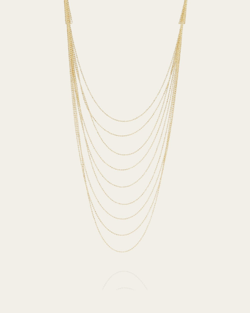 Necklace Laylo (Gold-plated steel)