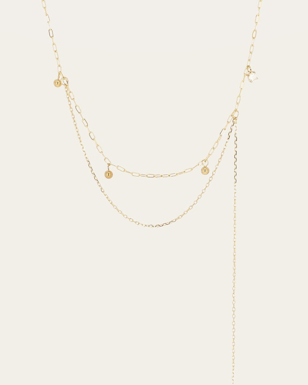 Collier Icilo (Acier doré)