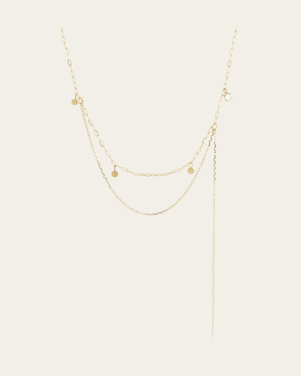 Icilo Necklace (Gold-plated steel)