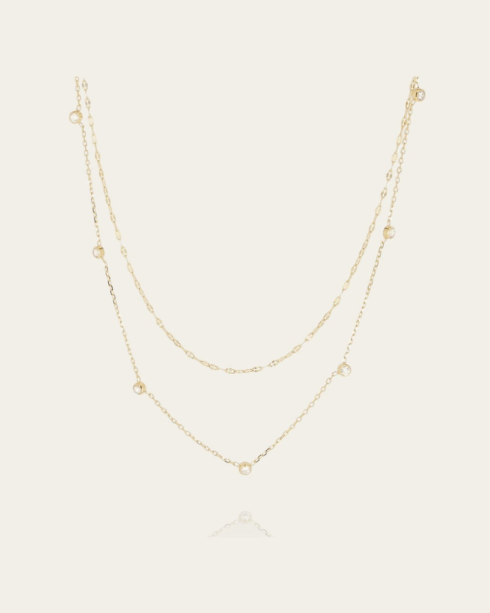 Collier Tazio (Acier doré)