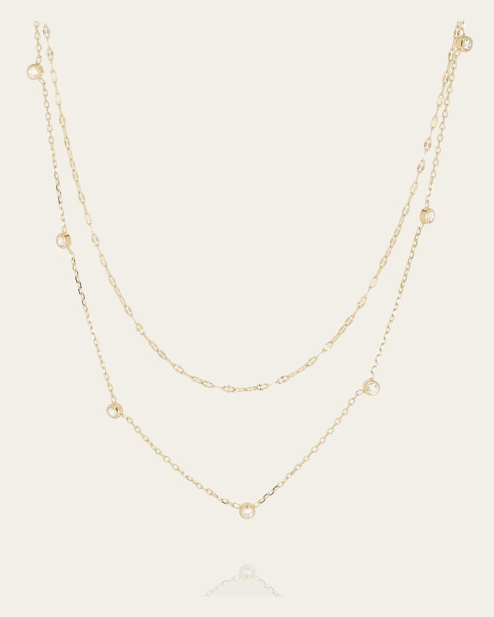 Collier Tazio (Acier doré)