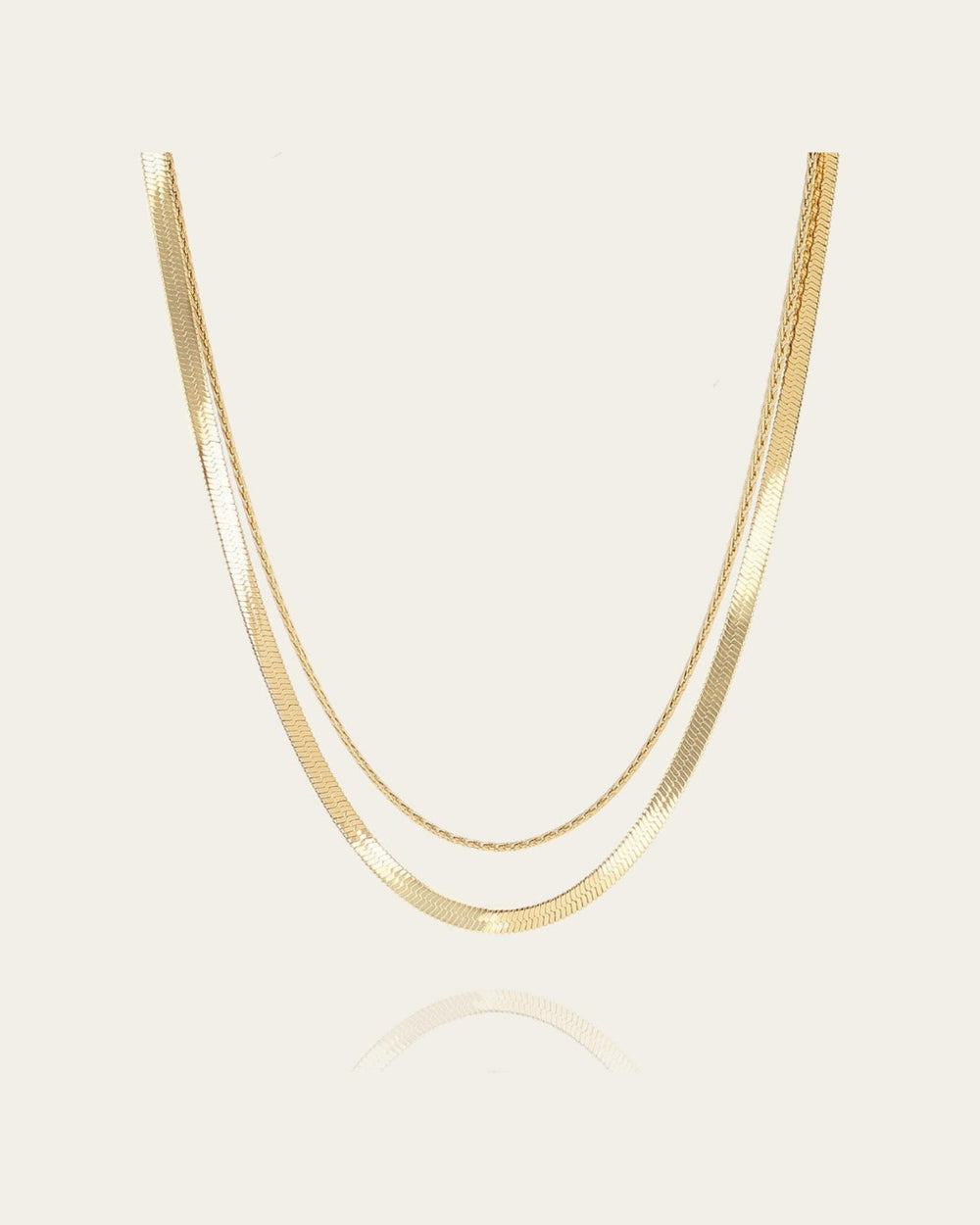 Collier Valeria (Acier doré)