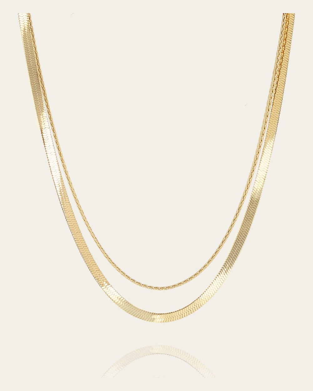 Collier Valeria (Acier doré)