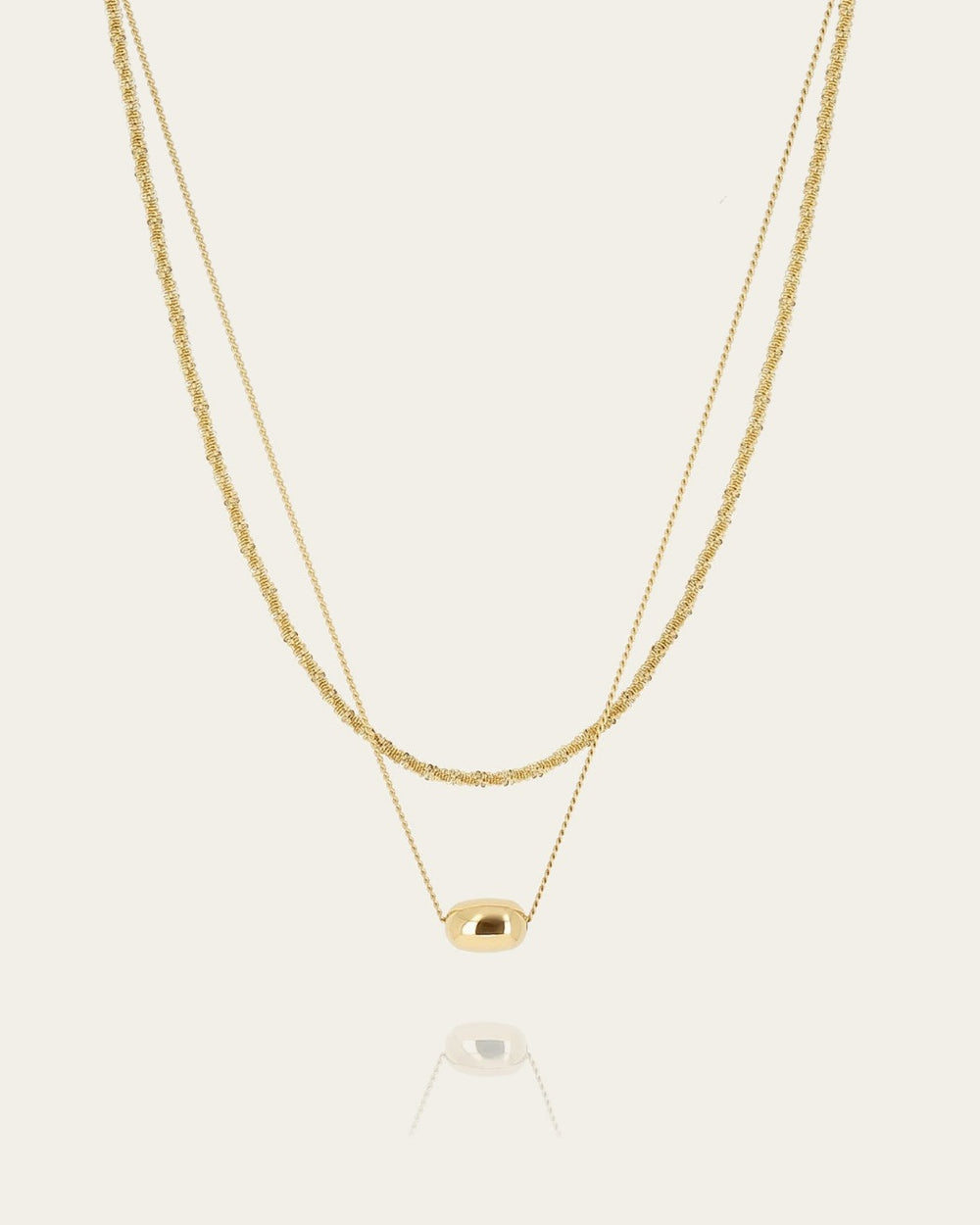 Collier Zyra (Acier doré)