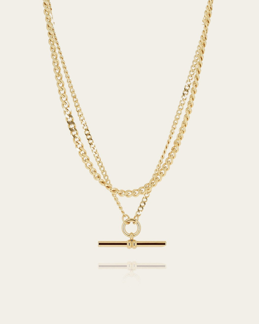 Oletta Necklace (Gold-plated steel)