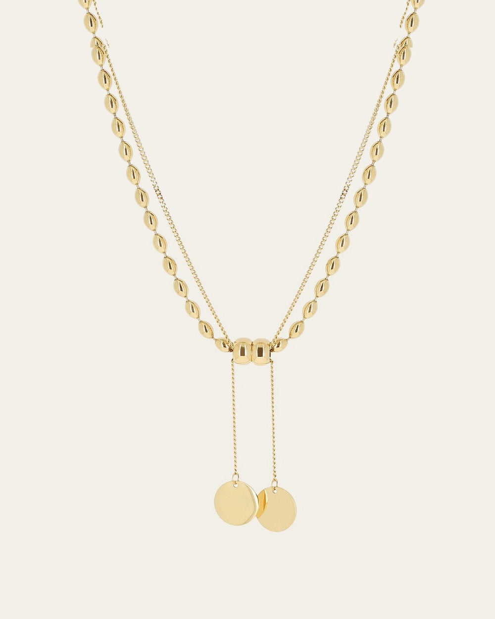 Rumi Necklace (Gold-plated steel)