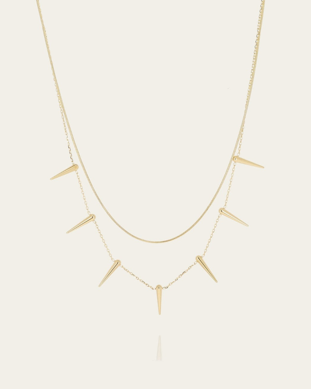 Collier Theris (Acier doré)