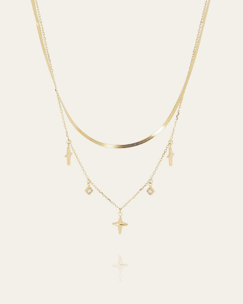 Collier Colbu (Acier doré)