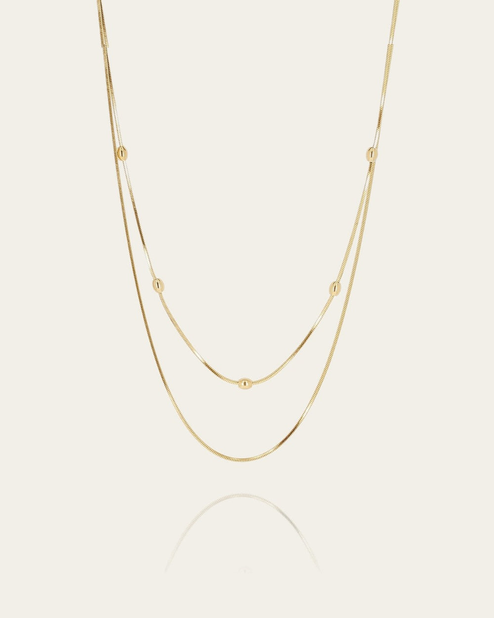 Collier Larino (Acier doré)