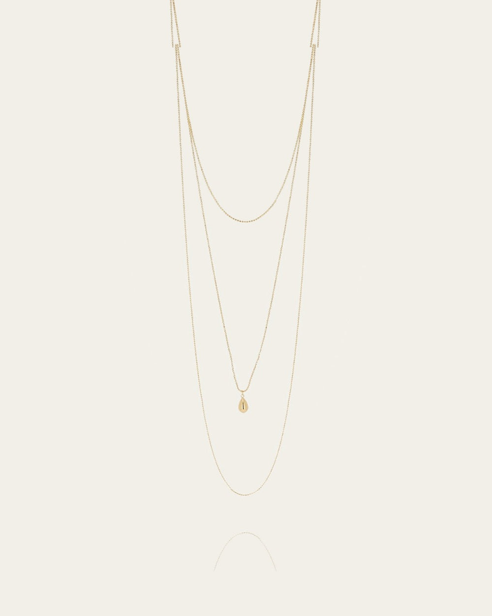 Taïna Necklace (Gold-plated steel)