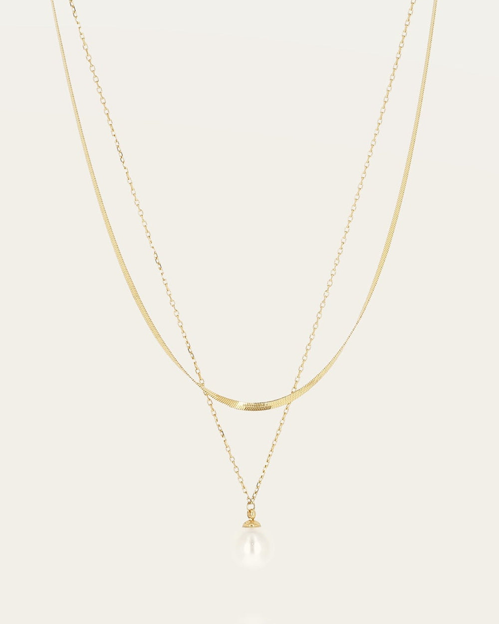 Collier Orissa (Acier doré)