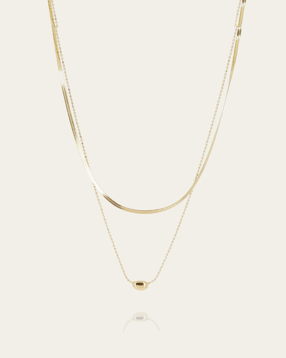 Collier Épicure (Acier doré)