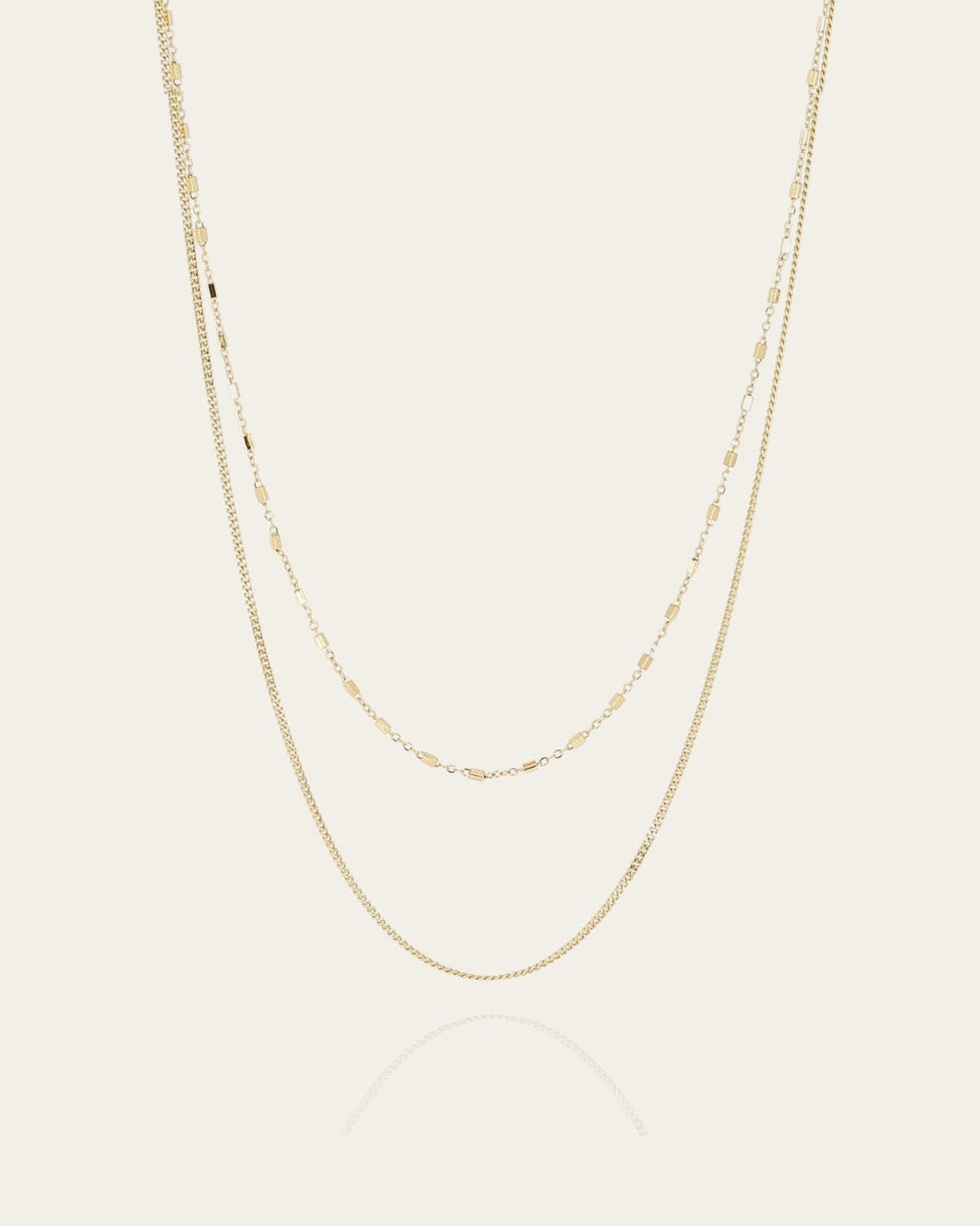 Necklace Veritas (Gold-plated steel)