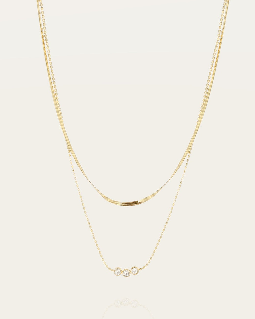 Collier Oris (Acier doré)