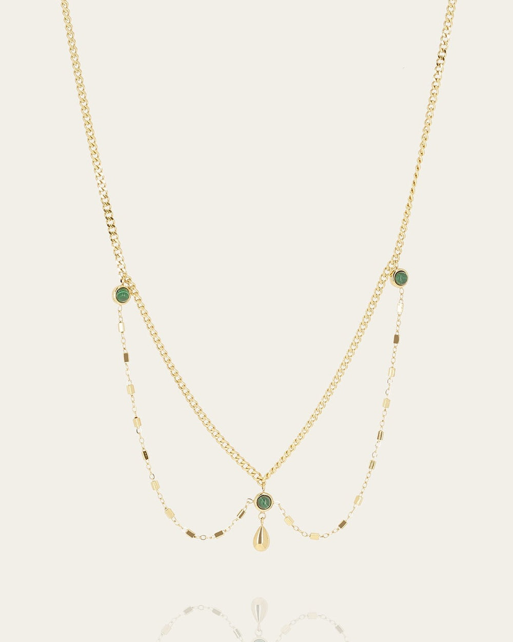 Collier Burley (Acier doré)