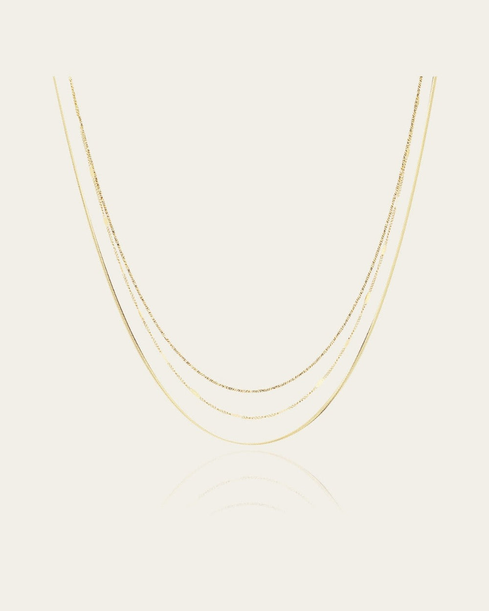Mimi Necklace (Gold-plated steel)