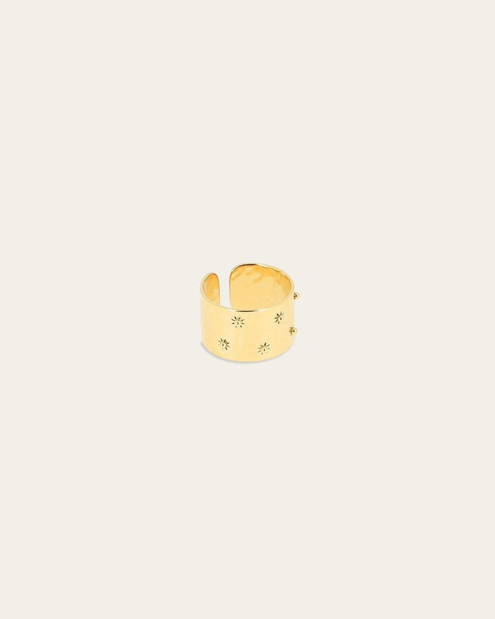 Bague Mafalda (Acier doré)