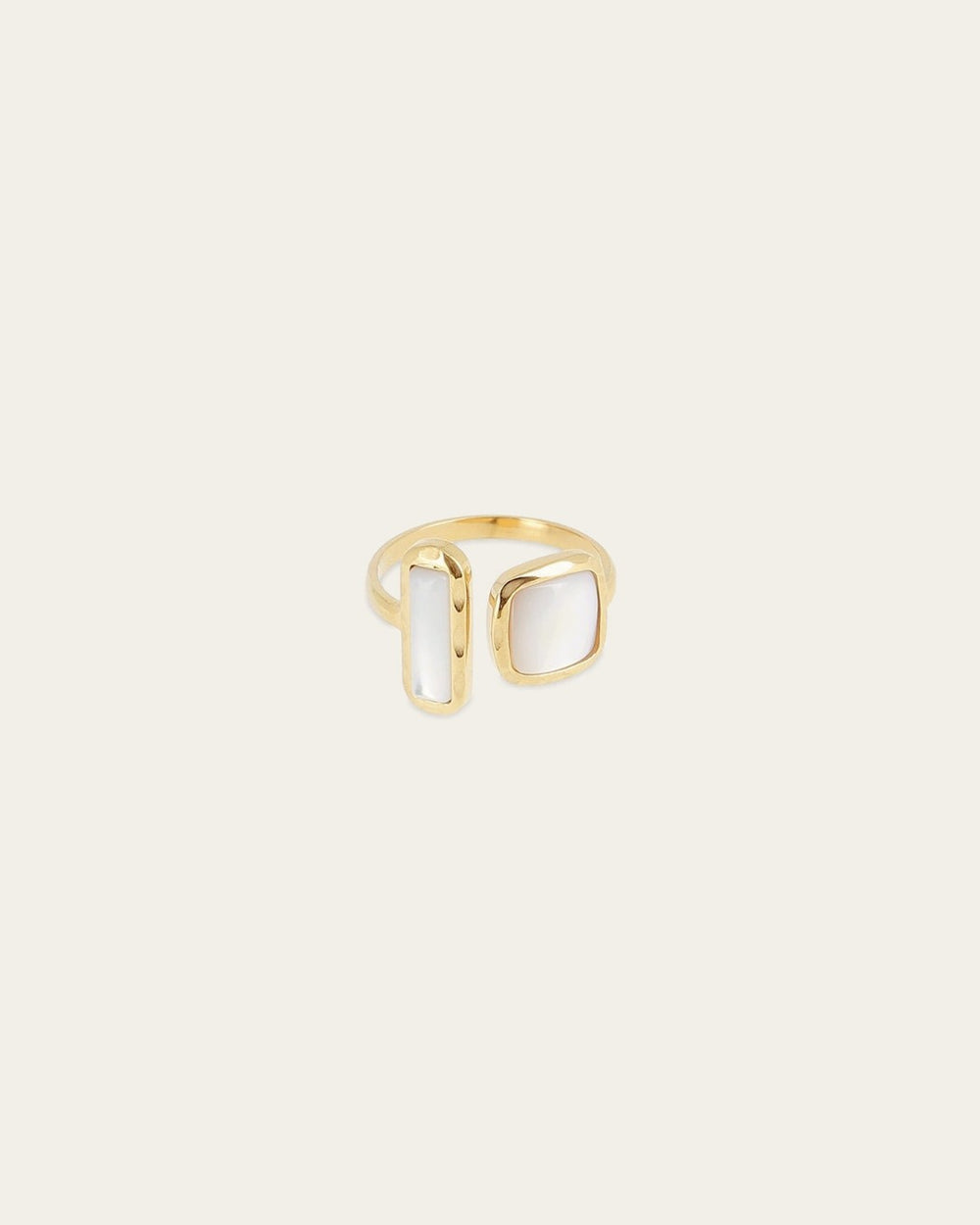 Bague Maela (Acier doré)