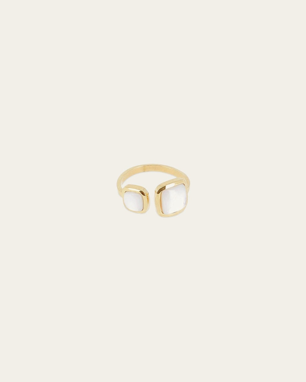 Bague Beryl (Acier doré)