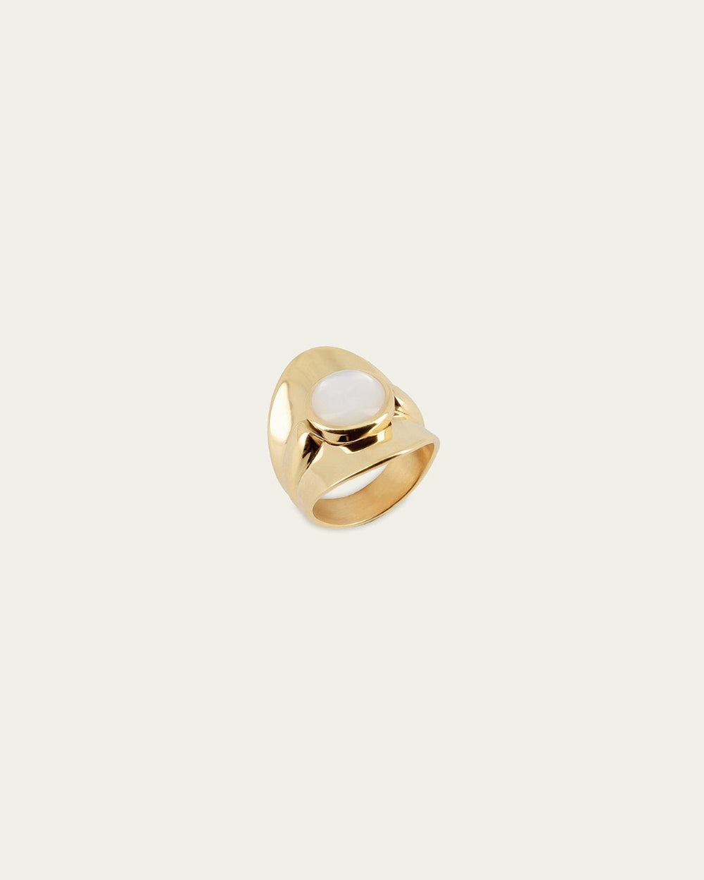 Bague Galdi (Acier doré)