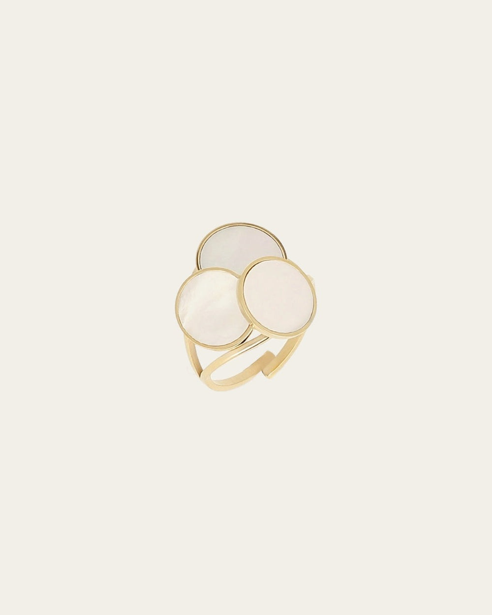 Bague Anouk (Acier doré)