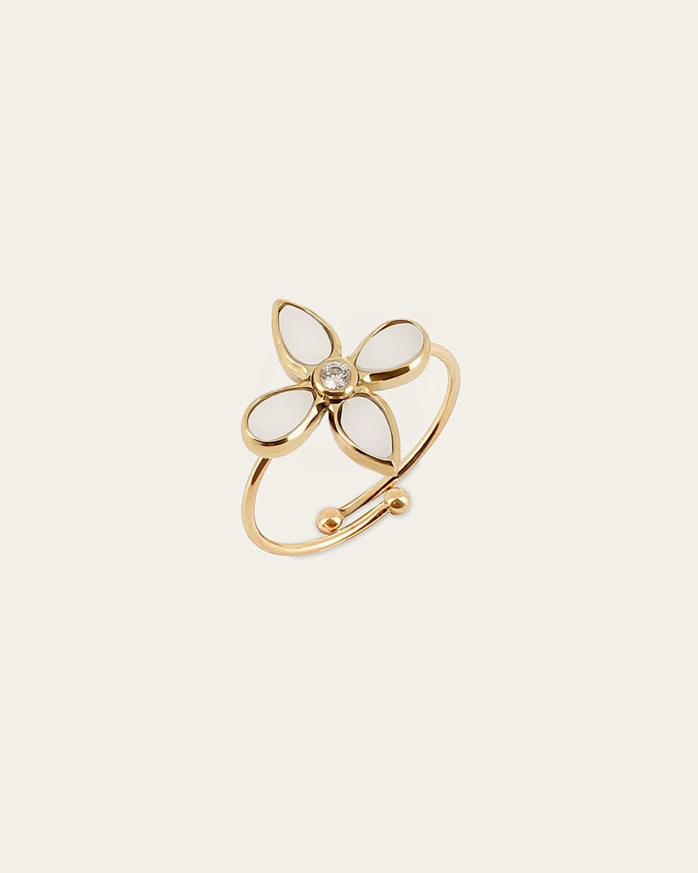 Bague Molini (Acier doré)