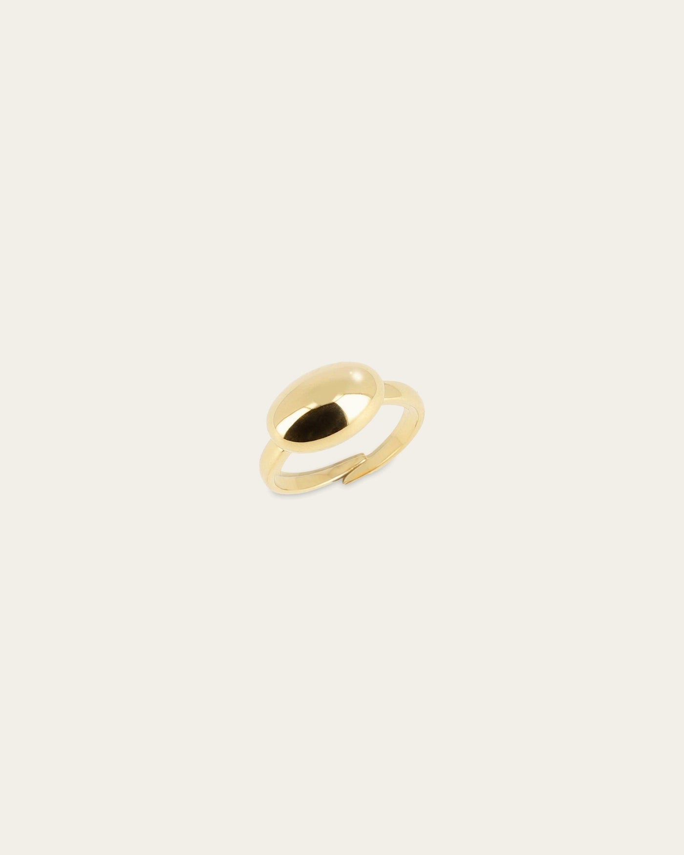 Bague Ilioss (Acier doré)