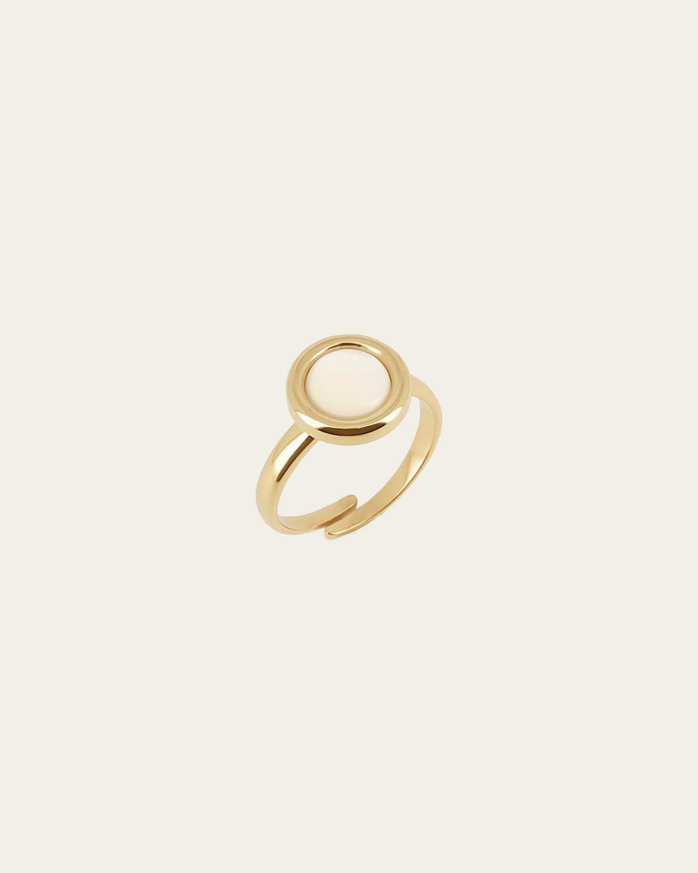 Bague Hana (Acier doré)