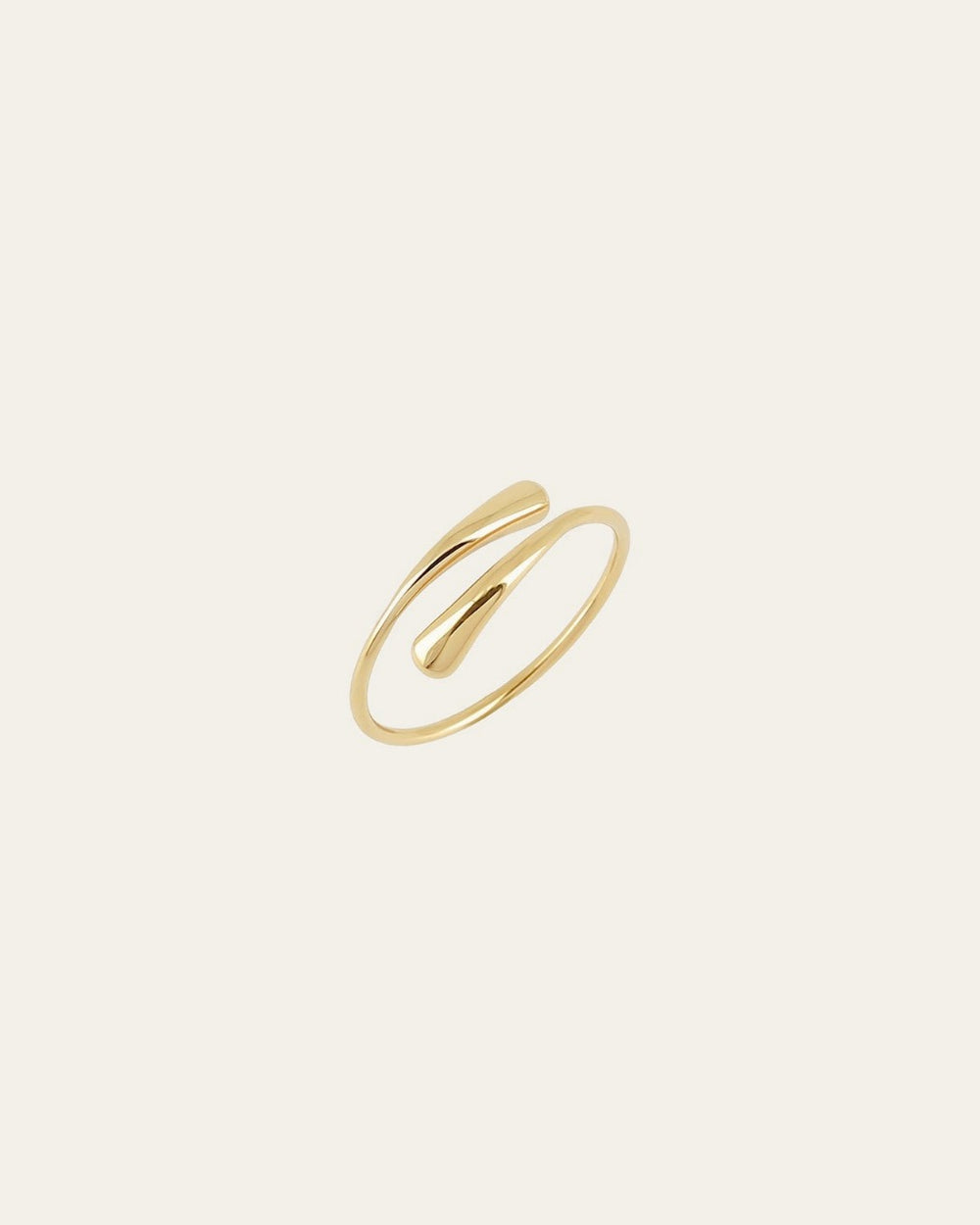 Bague Theris (Acier doré)