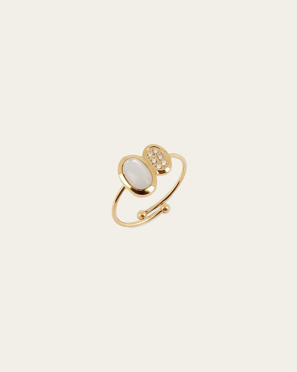 Nicolosi Ring (Gold-plated steel)