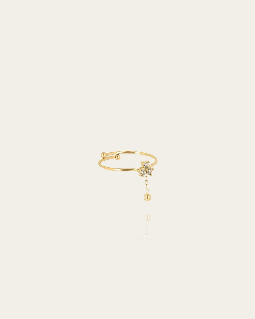 Bague Leia (Acier doré)