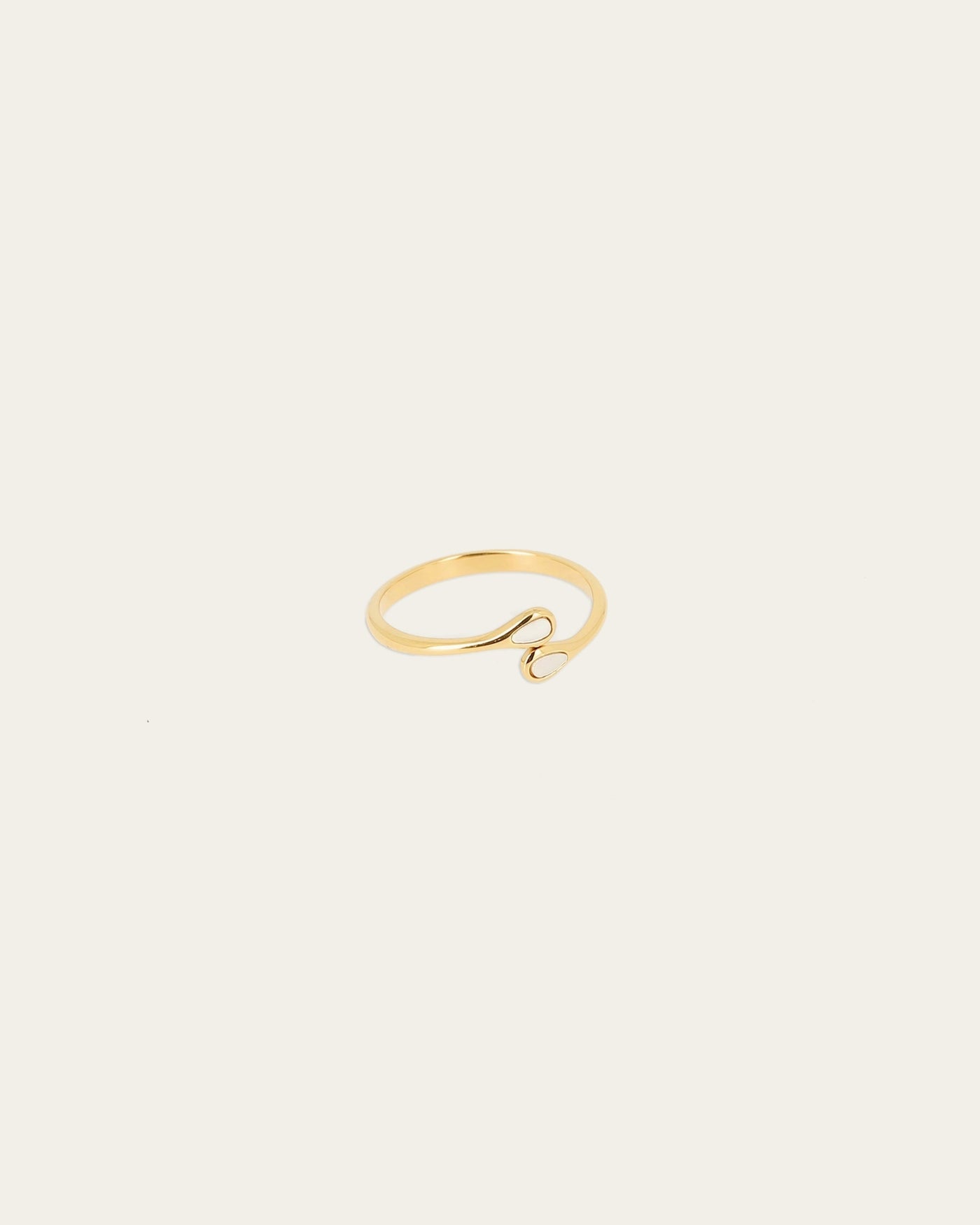 Bague Enora (Acier doré)