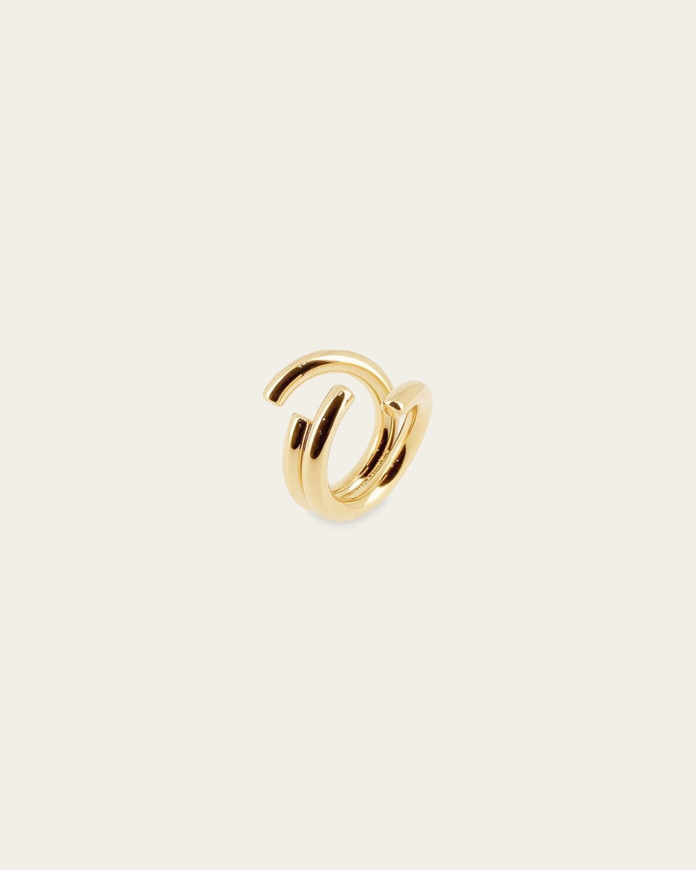 Bague Nita (Acier doré)