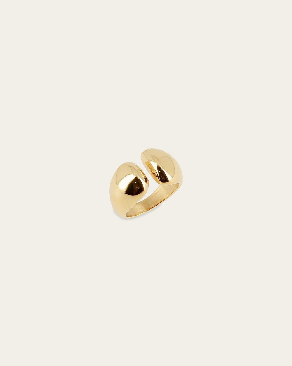 Bague Urano (Acier doré)