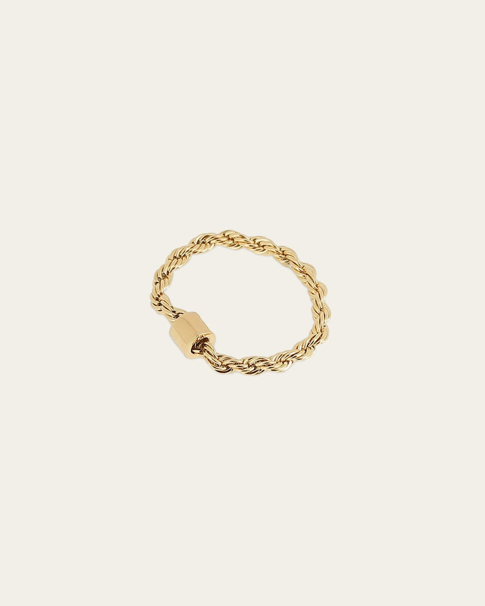 Ring Vibi (Gold-plated steel)