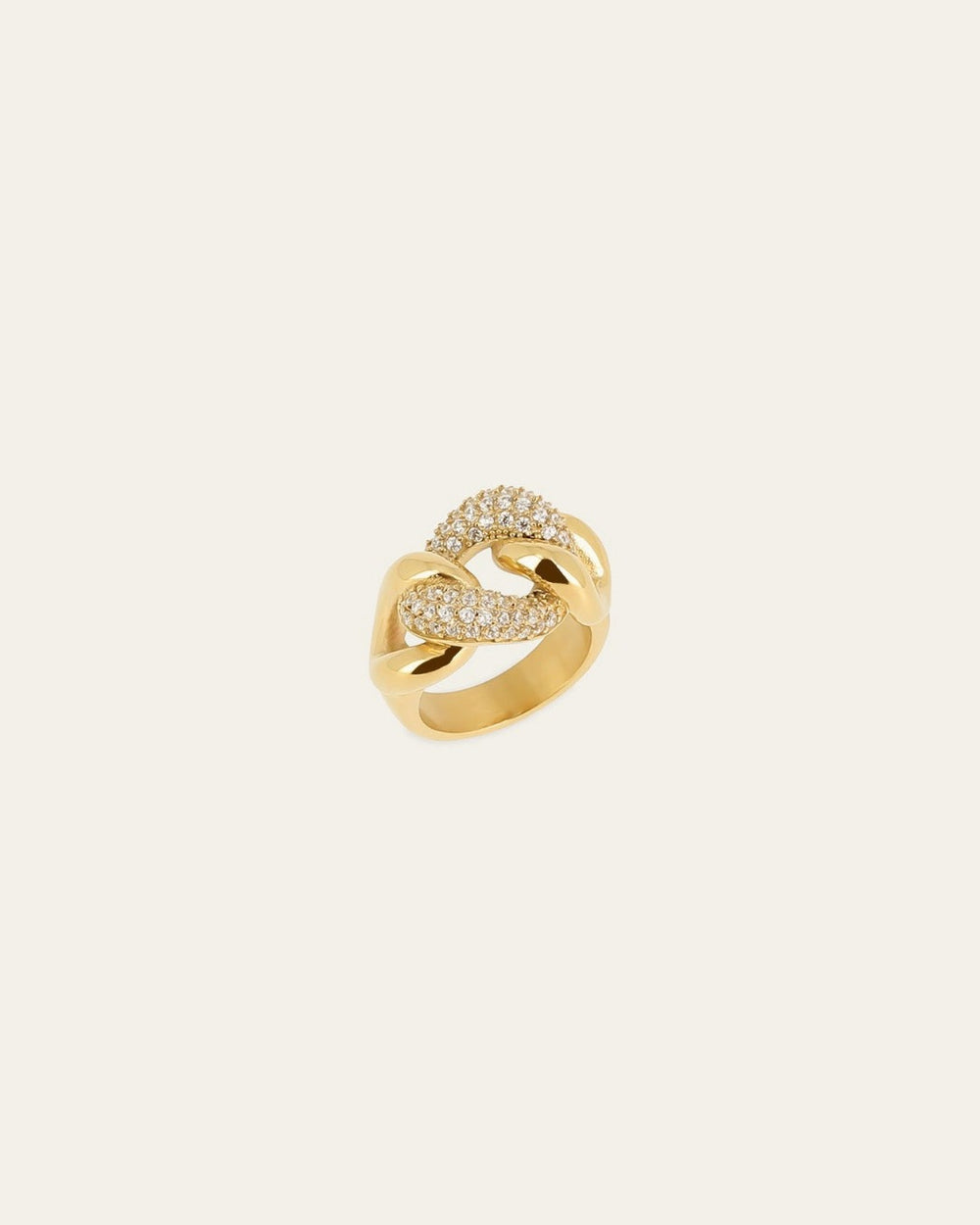 Bague Verona (Acier doré)