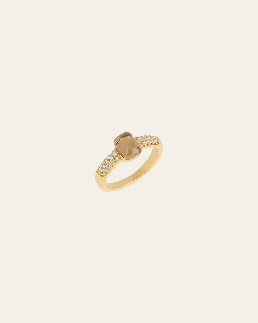 Bague Lioren (Acier doré)