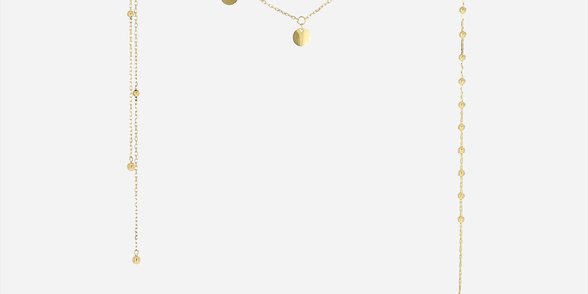 Bijou de dos Amanda (Acier doré)